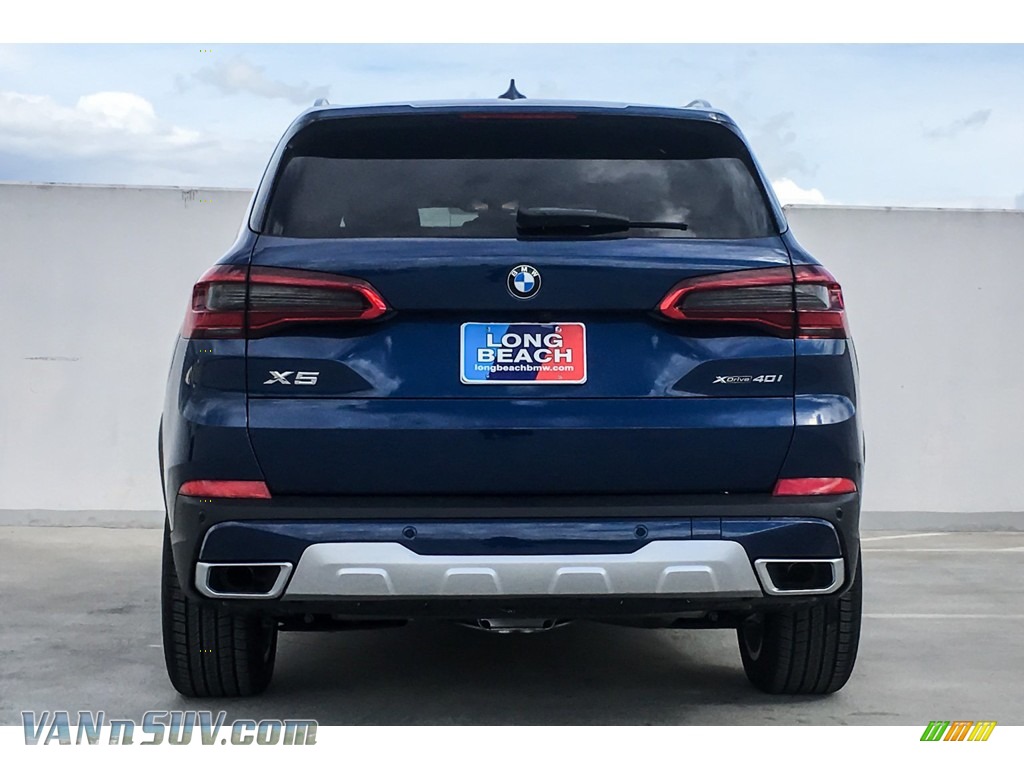 2019 X5 xDrive40i - Phytonic Blue Metallic / Black photo #3