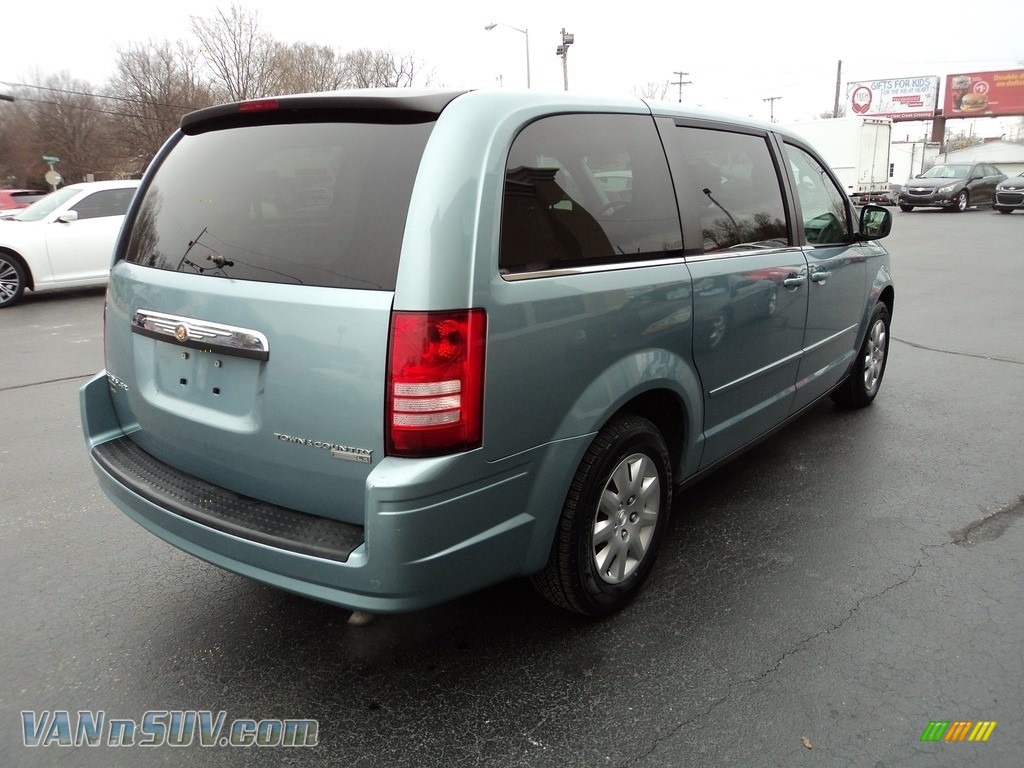 2009 Town & Country LX - Clearwater Blue Pearl / Medium Slate Gray/Light Shale photo #4