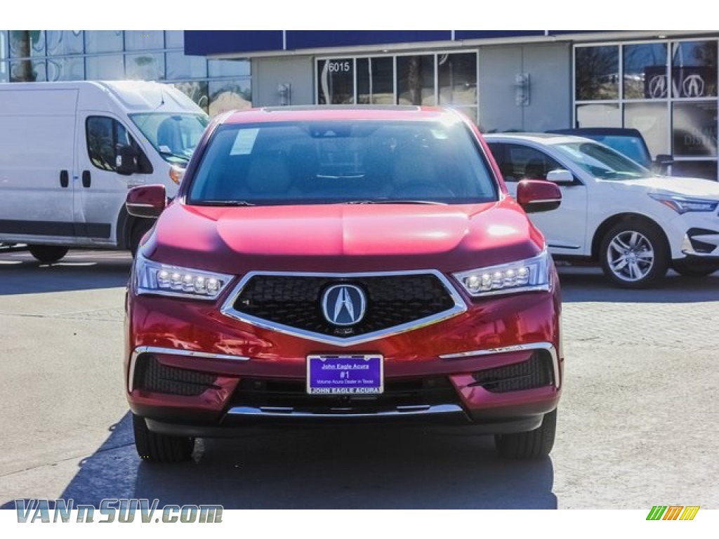 2019 MDX  - Performance Red Pearl / Parchment photo #2
