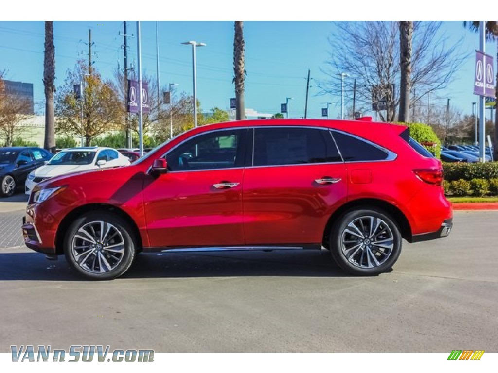 2019 MDX  - Performance Red Pearl / Parchment photo #4