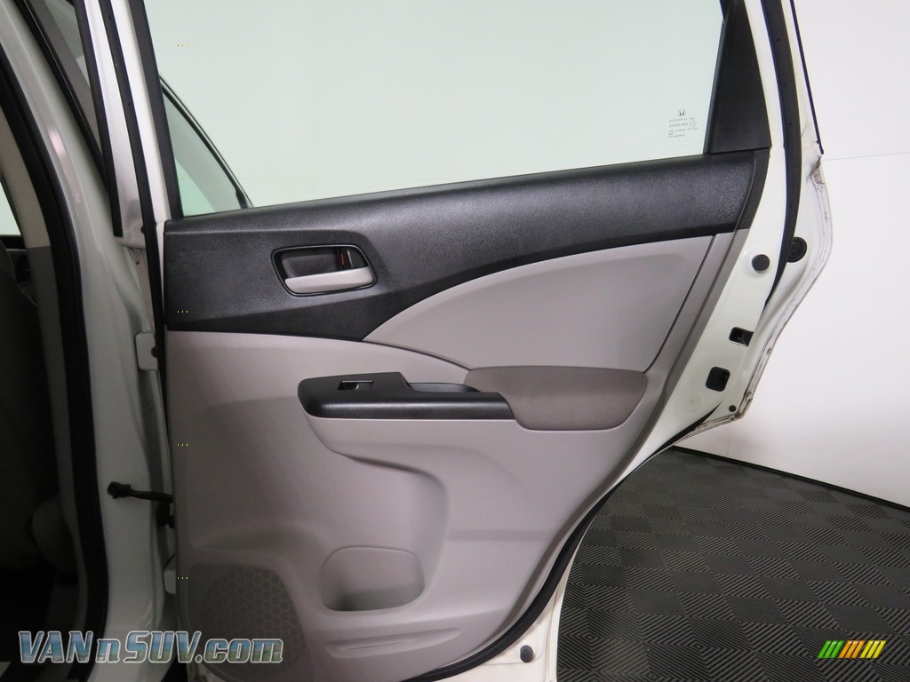 2012 CR-V LX 4WD - Taffeta White / Gray photo #16