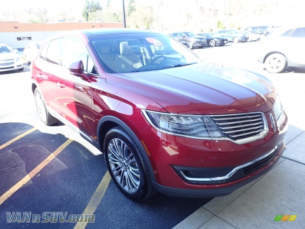 2018 MKX Reserve AWD - Ruby Red Metallic / Cappuccino photo #5