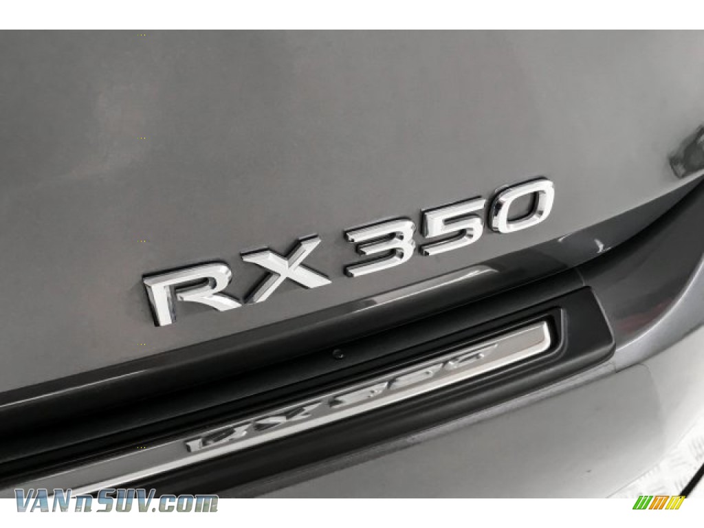 2017 RX 350 F Sport AWD - Nebula Gray Pearl / Black photo #7