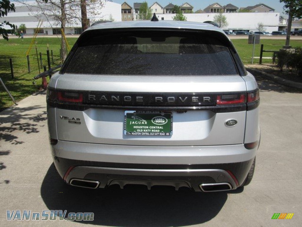 2019 Range Rover Velar R-Dynamic HSE - Indus Silver Metallic / Ebony photo #8