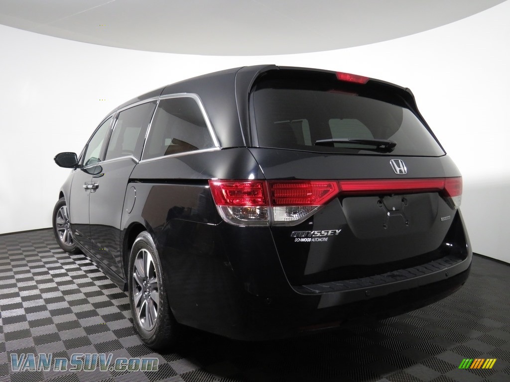 2014 Odyssey Touring - Crystal Black Pearl / Gray photo #5