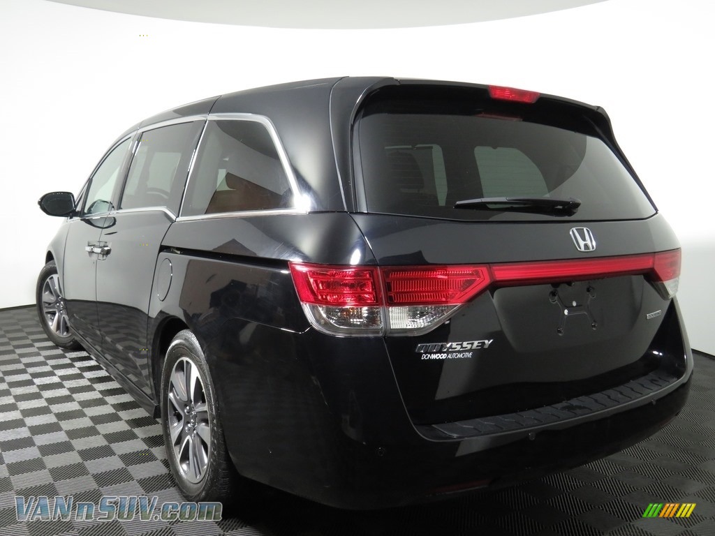 2014 Odyssey Touring - Crystal Black Pearl / Gray photo #6