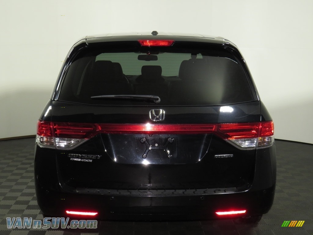 2014 Odyssey Touring - Crystal Black Pearl / Gray photo #7