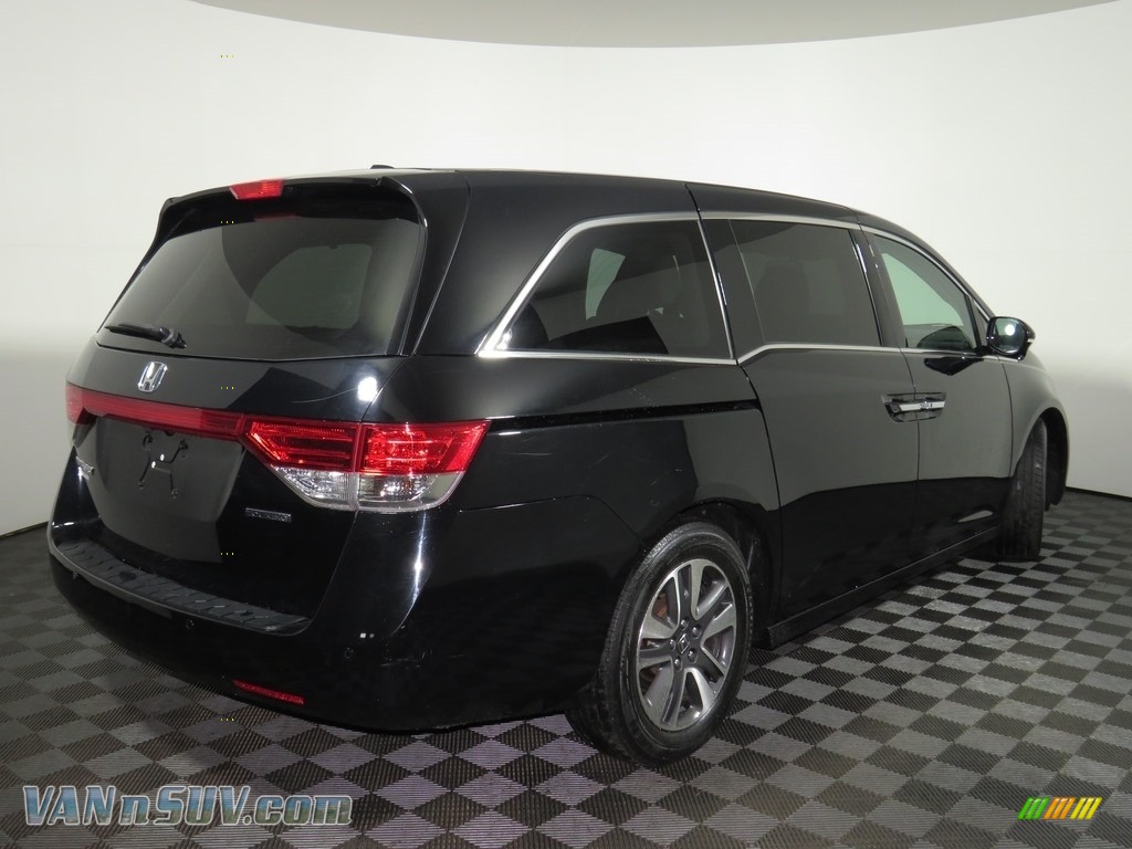 2014 Odyssey Touring - Crystal Black Pearl / Gray photo #8