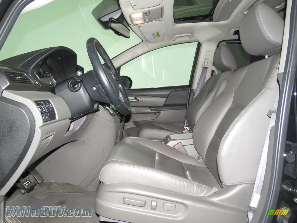 2014 Odyssey Touring - Crystal Black Pearl / Gray photo #10
