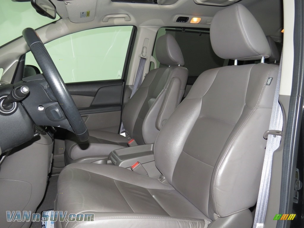 2014 Odyssey Touring - Crystal Black Pearl / Gray photo #12