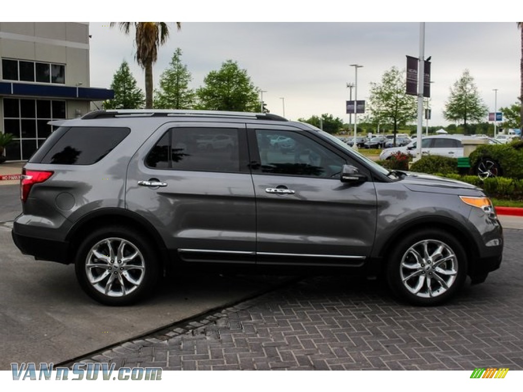 2014 Explorer Limited - Sterling Gray / Charcoal Black photo #8