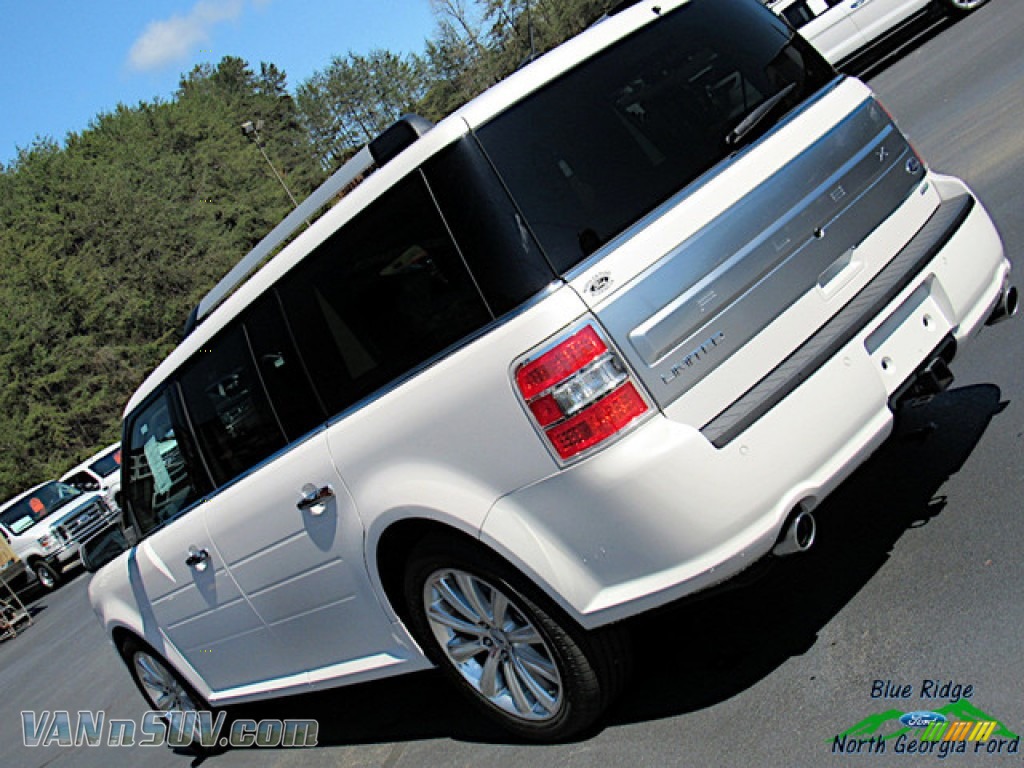 2014 Flex SEL AWD - White Platinum / Charcoal Black photo #36