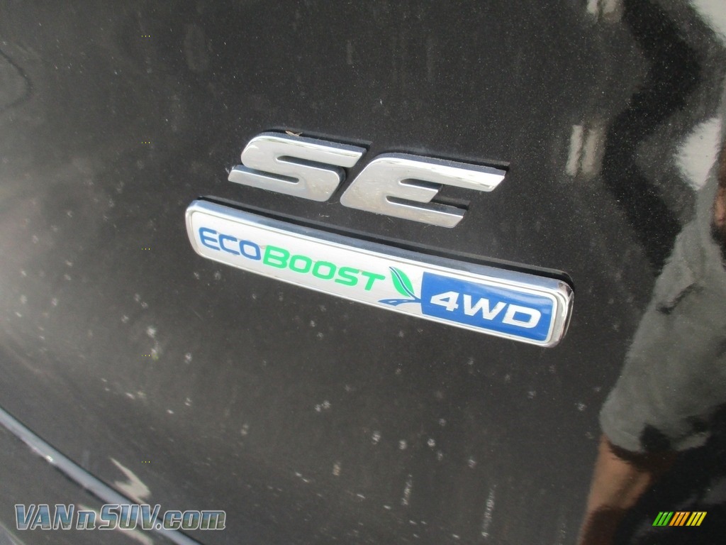 2013 Escape SE 1.6L EcoBoost 4WD - Tuxedo Black Metallic / Medium Light Stone photo #6