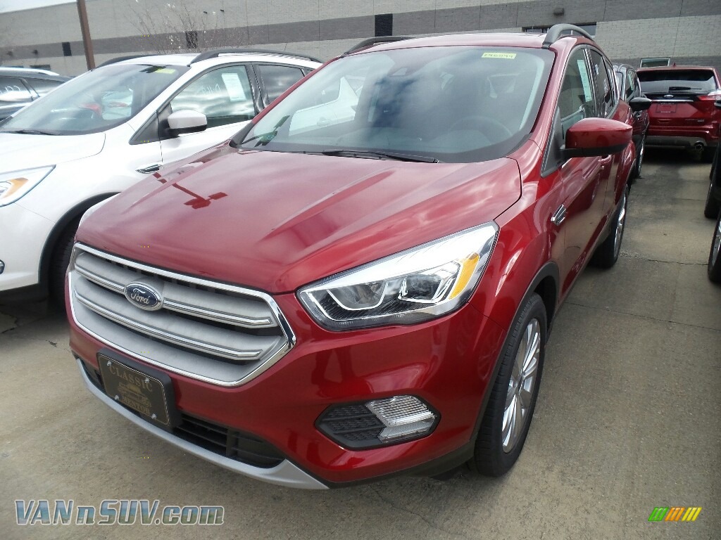 2019 Escape SEL - Ruby Red / Chromite Gray/Charcoal Black photo #1