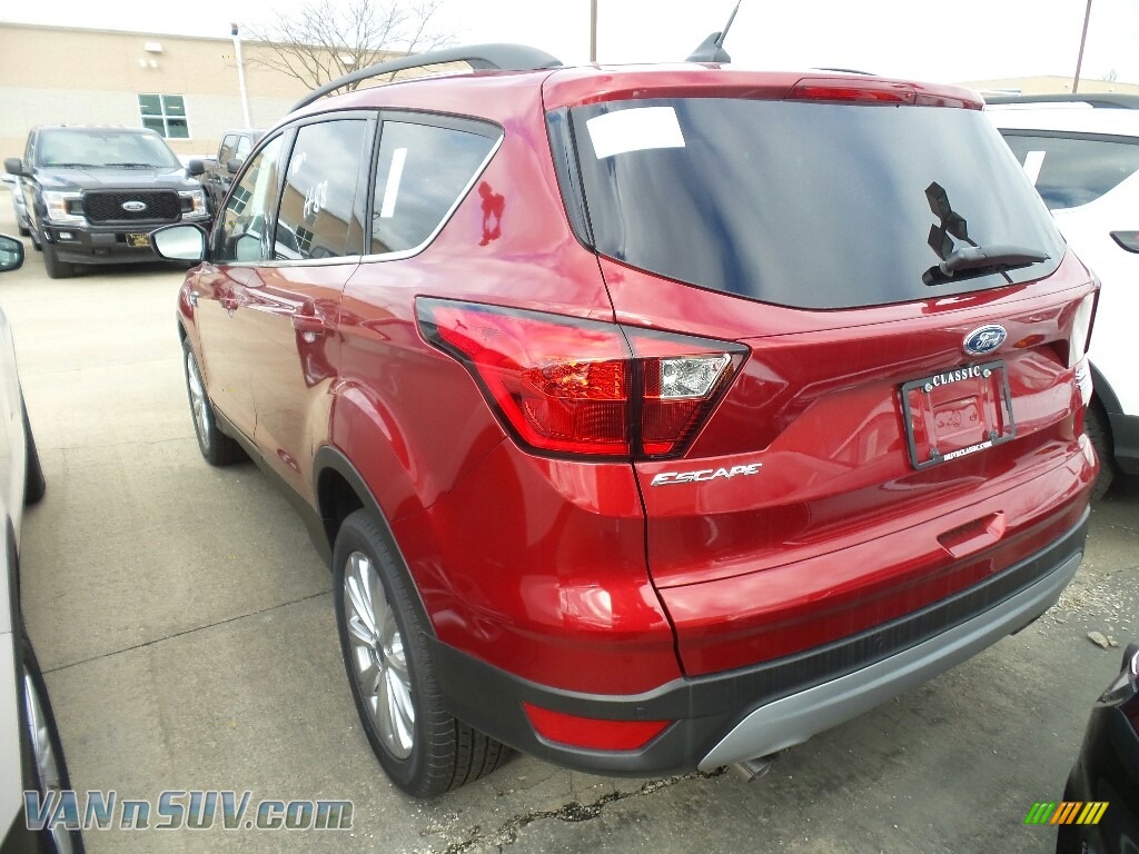 2019 Escape SEL - Ruby Red / Chromite Gray/Charcoal Black photo #3