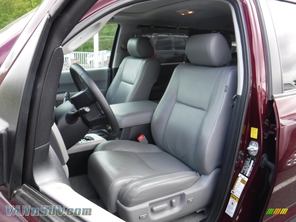 2010 Sequoia Limited 4WD - Cassis Red Pearl / Graphite photo #13
