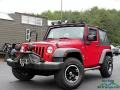 Jeep Wrangler X 4x4 Flame Red photo #1