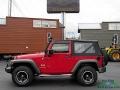 Jeep Wrangler X 4x4 Flame Red photo #2
