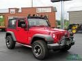 Jeep Wrangler X 4x4 Flame Red photo #14