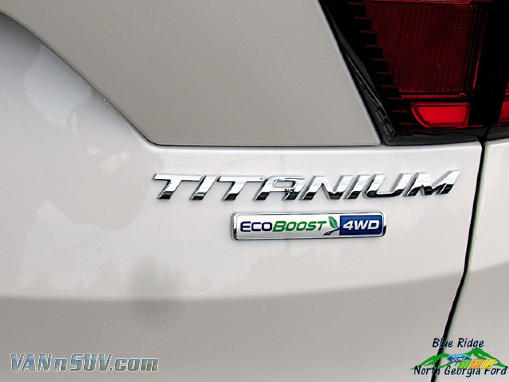 2019 Escape Titanium 4WD - White Platinum / Medium Light Stone photo #33