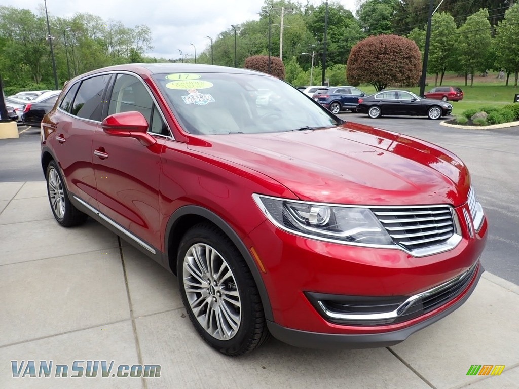 2017 MKX Reserve AWD - Ruby Red / Cappuccino photo #8