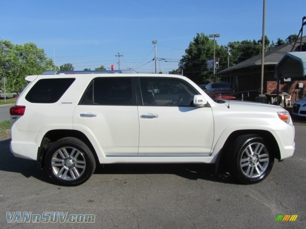 2011 4Runner Limited 4x4 - Blizzard White Pearl / Black Leather photo #11