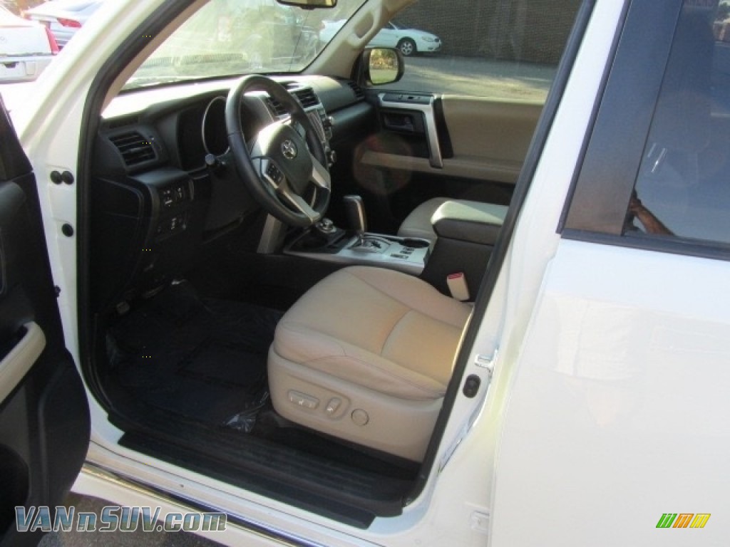2011 4Runner Limited 4x4 - Blizzard White Pearl / Black Leather photo #17