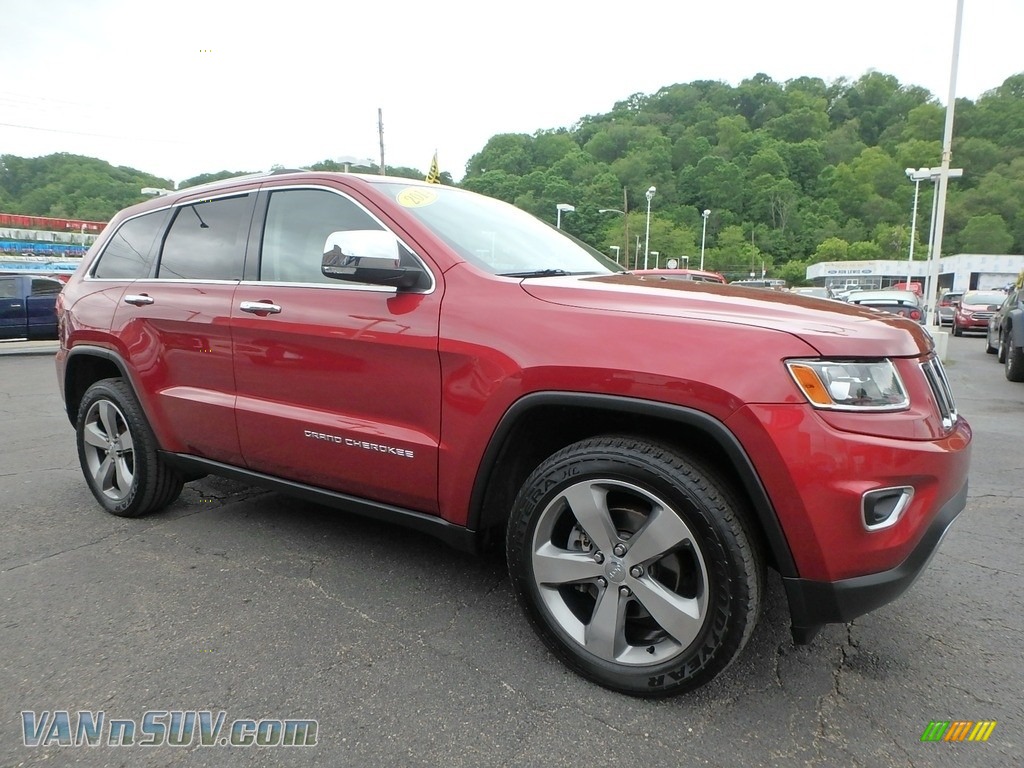 2014 Grand Cherokee Limited 4x4 - Deep Cherry Red Crystal Pearl / New Zealand Black/Light Frost photo #9