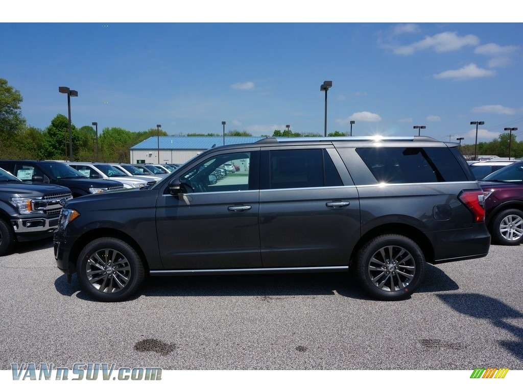 2019 Expedition Limited Max 4x4 - Magnetic Metallic / Ebony photo #2