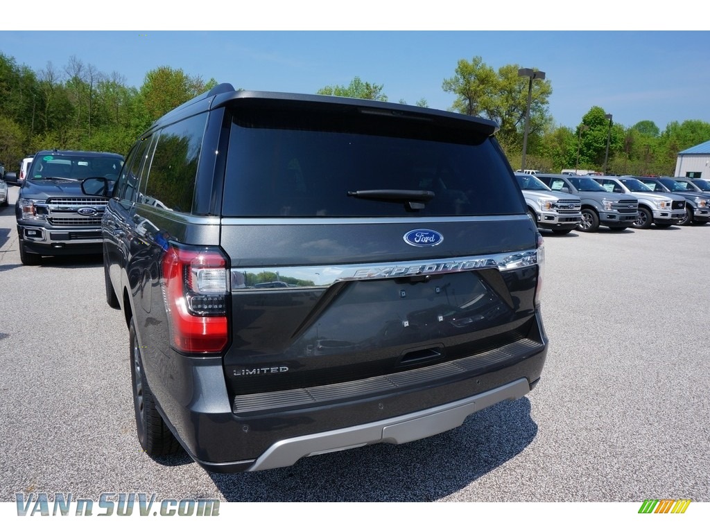 2019 Expedition Limited Max 4x4 - Magnetic Metallic / Ebony photo #3
