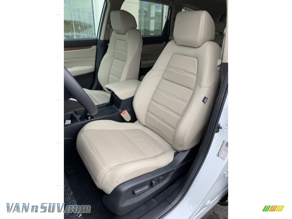 2019 CR-V EX-L AWD - Platinum White Pearl / Gray photo #14