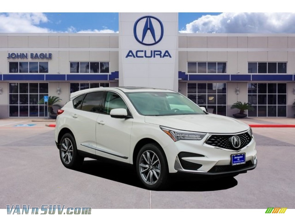 Platinum White Pearl / Parchment Acura RDX Technology AWD