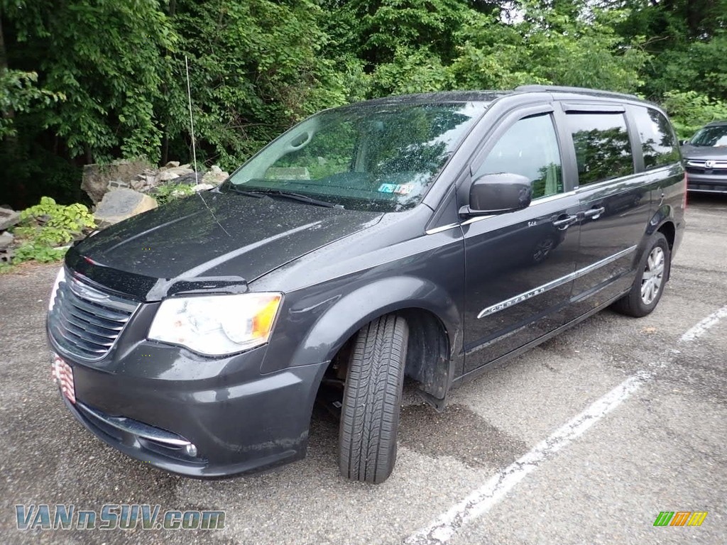 2012 Town & Country Touring - Dark Charcoal Pearl / Black/Light Graystone photo #1