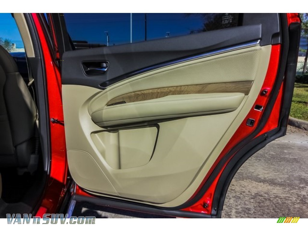 2019 MDX Technology - Performance Red Pearl / Parchment photo #21