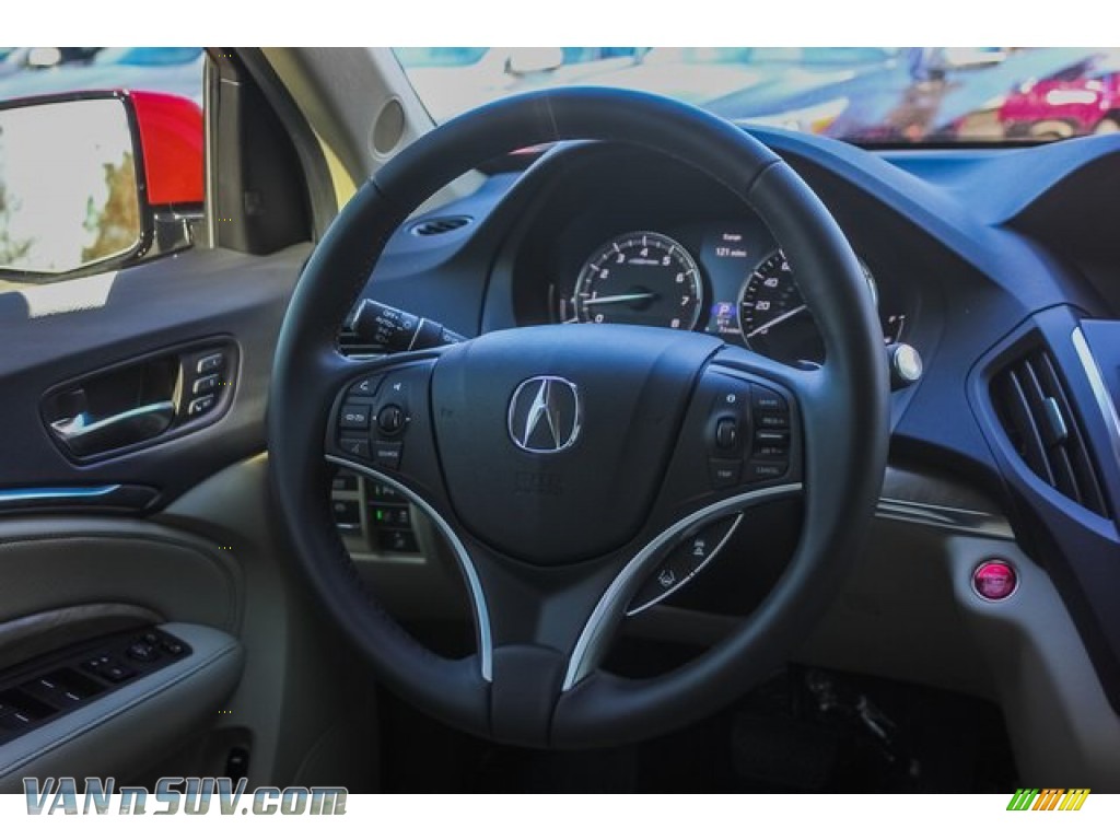 2019 MDX Technology - Performance Red Pearl / Parchment photo #27