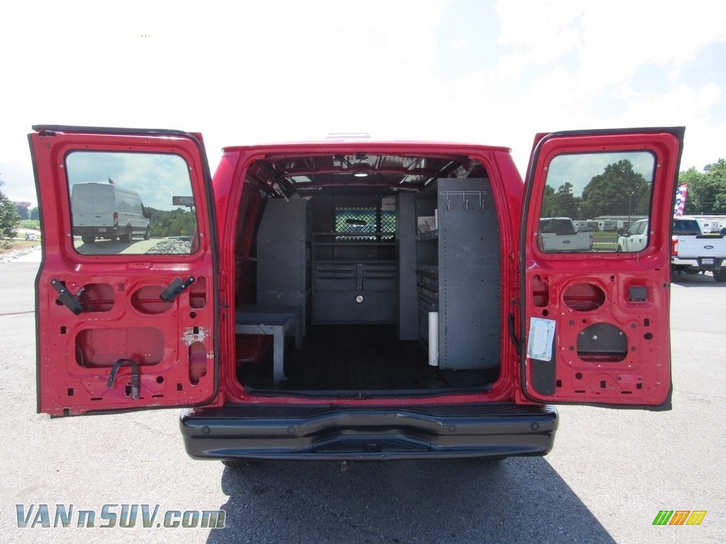 2013 E Series Van E250 Cargo - Vermillion Red / Medium Flint photo #9