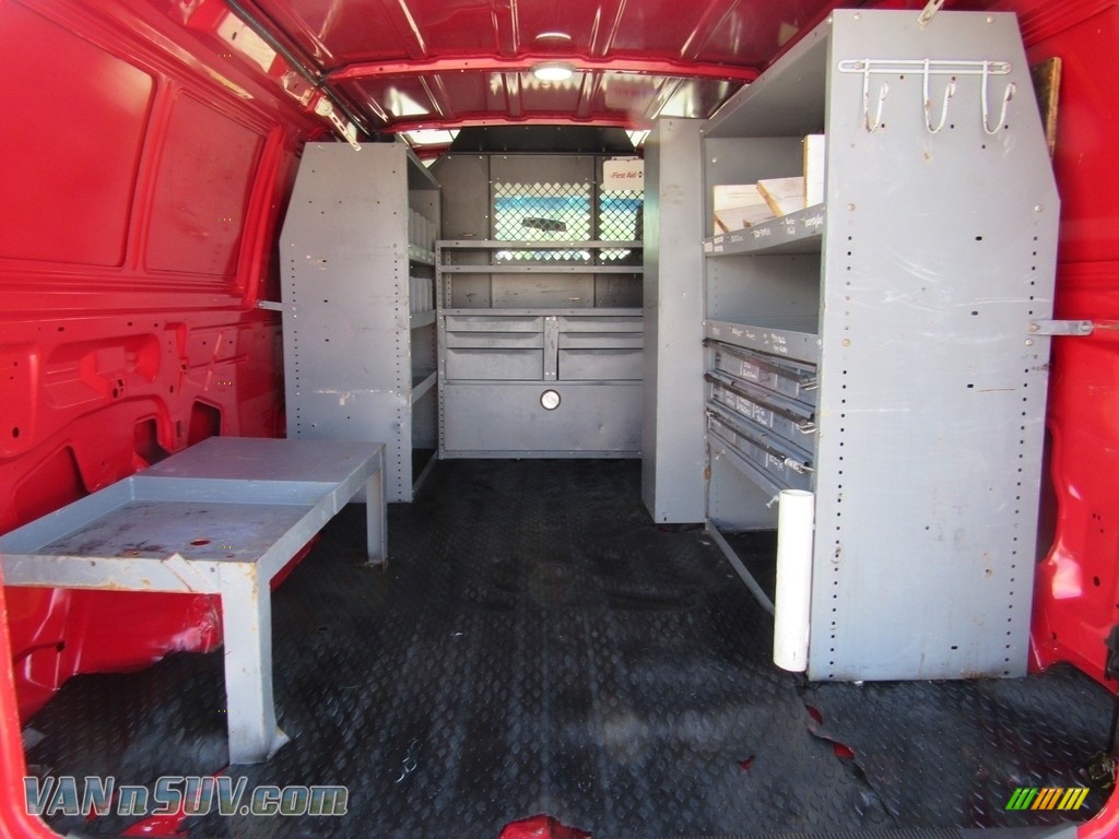 2013 E Series Van E250 Cargo - Vermillion Red / Medium Flint photo #12