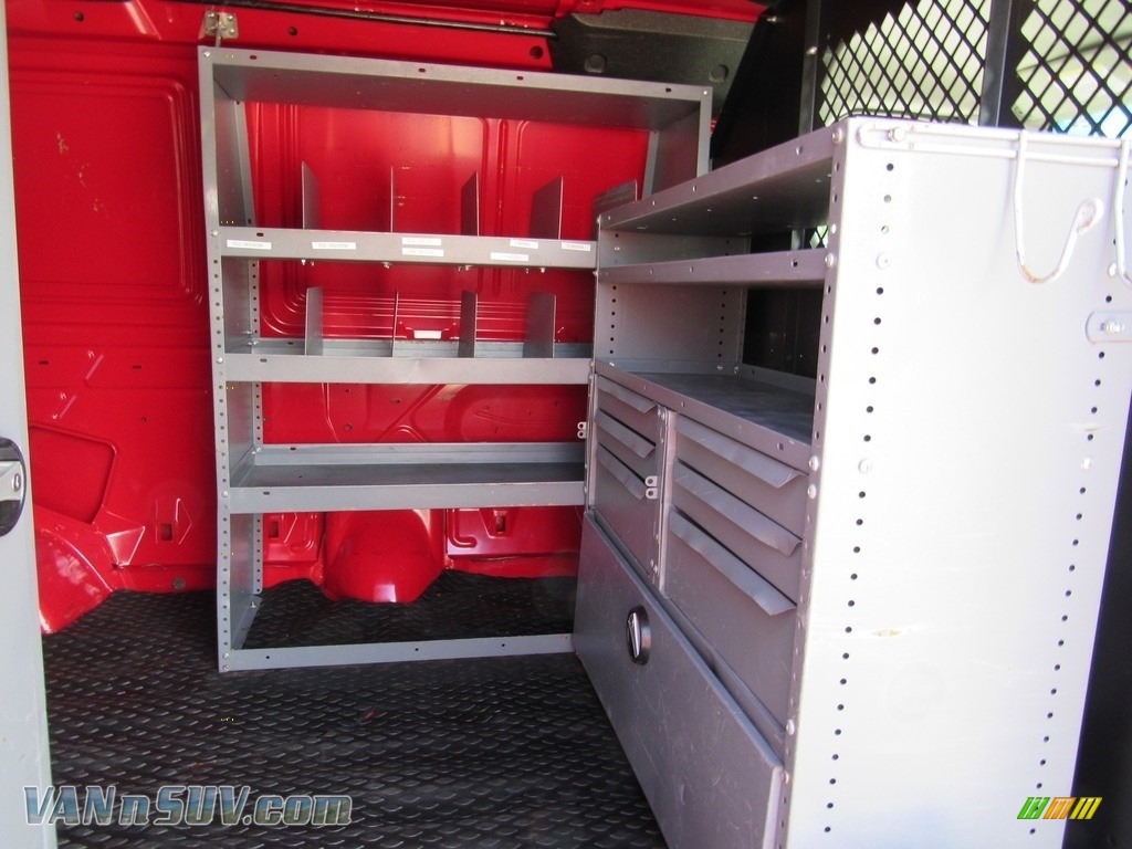 2013 E Series Van E250 Cargo - Vermillion Red / Medium Flint photo #18