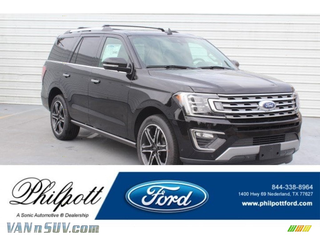 Agate Black Metallic / Ebony Ford Expedition Limited