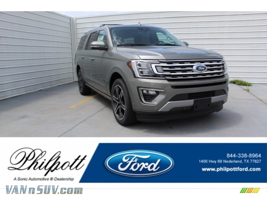 Silver Spruce Metallic / Medium Stone Ford Expedition Limited Max