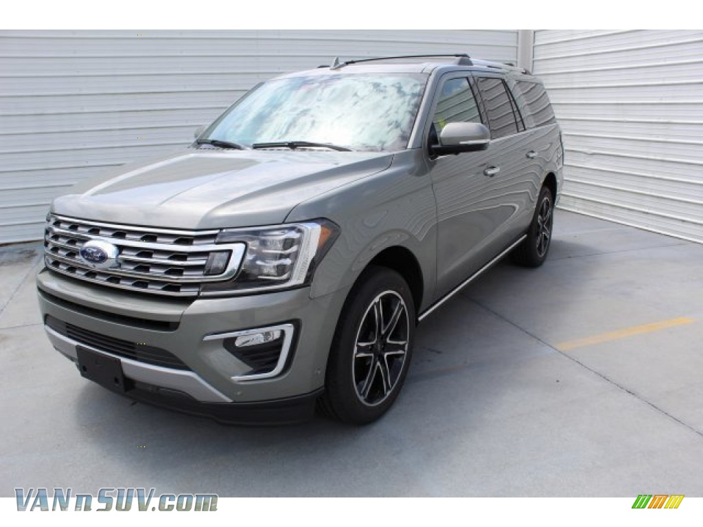 2019 Expedition Limited Max - Silver Spruce Metallic / Medium Stone photo #4