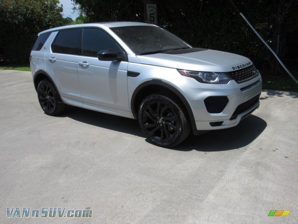 Indus Silver Metallic / Ebony Land Rover Discovery Sport HSE