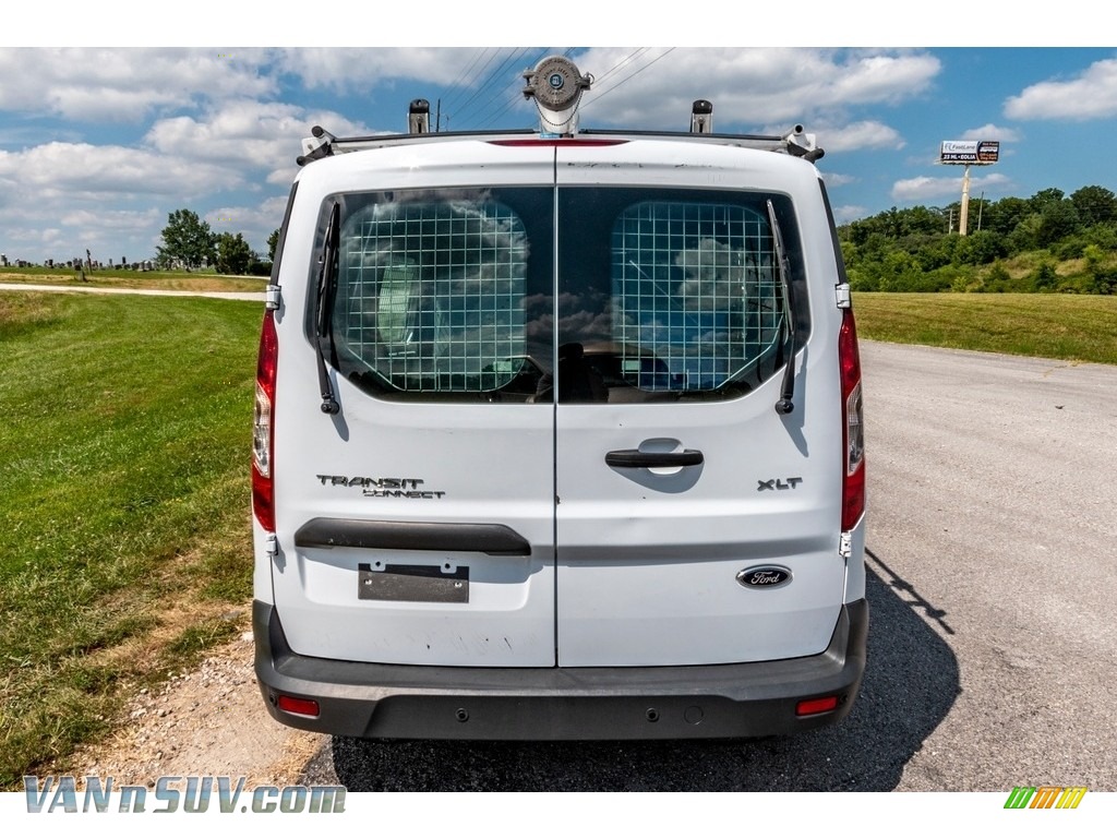 2014 Transit Connect XLT Van - Frozen White / Charcoal Black photo #5