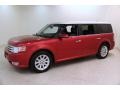 Ford Flex SEL AWD Red Candy Metallic photo #3