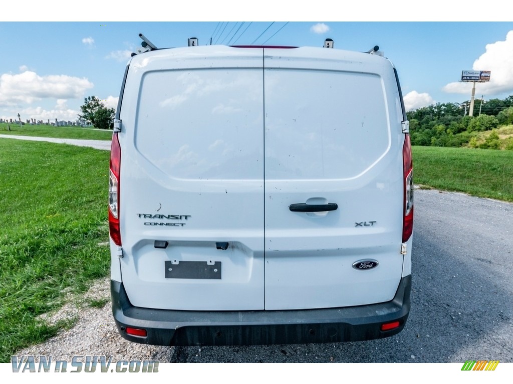 2014 Transit Connect XLT Van - Frozen White / Charcoal Black photo #5