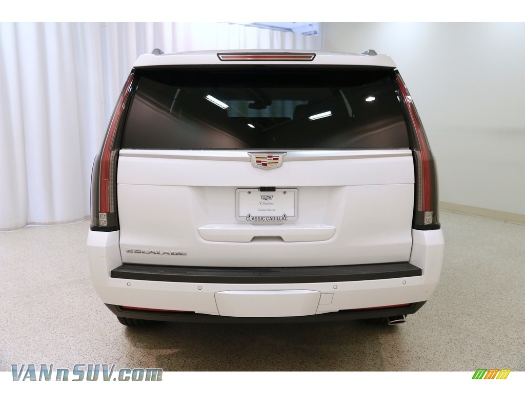 2019 Escalade Luxury 4WD - Crystal White Tricoat / Shale/Jet Black Accents photo #26