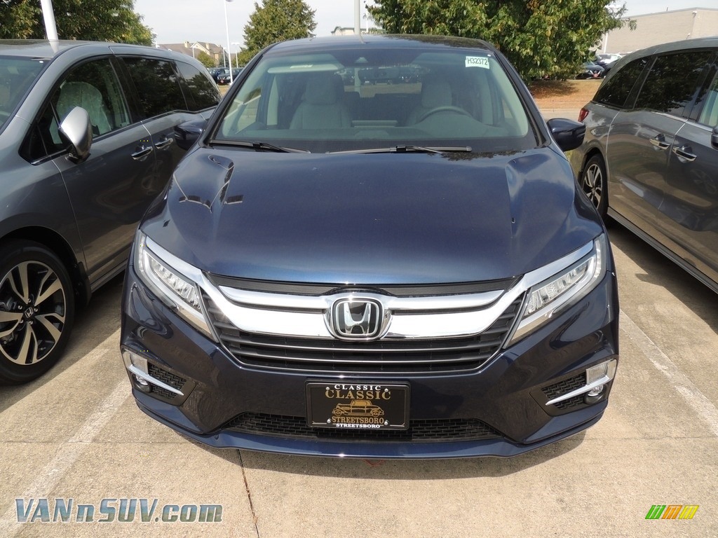 2019 Odyssey Touring - Obsidian Blue Pearl / Gray photo #2
