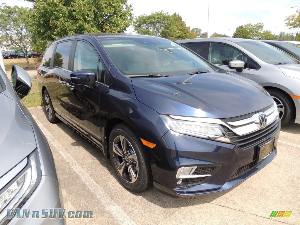 2019 Odyssey Touring - Obsidian Blue Pearl / Gray photo #3
