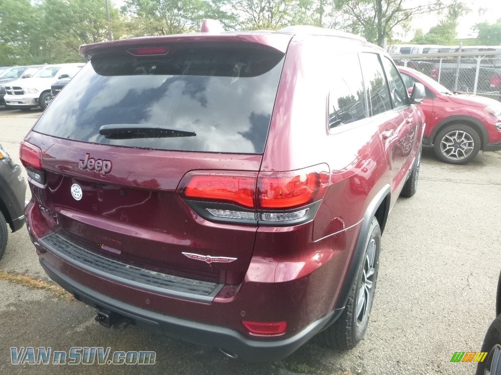 2019 Grand Cherokee Trailhawk 4x4 - Velvet Red Pearl / Ruby Red/Black photo #5