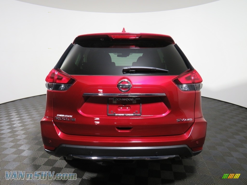 2019 Rogue SV AWD - Scarlet Ember / Charcoal photo #12